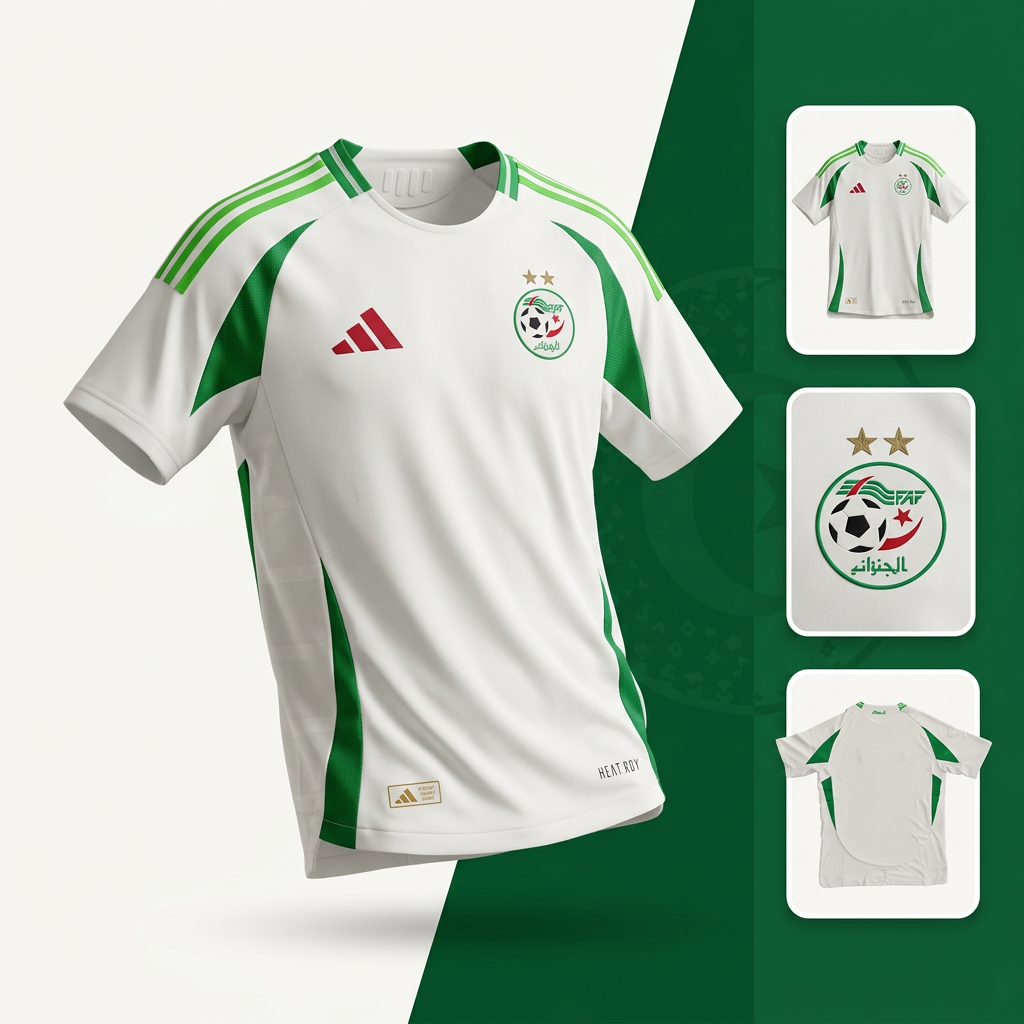 Maillot Algerie Domicile - ADIDAS 2025