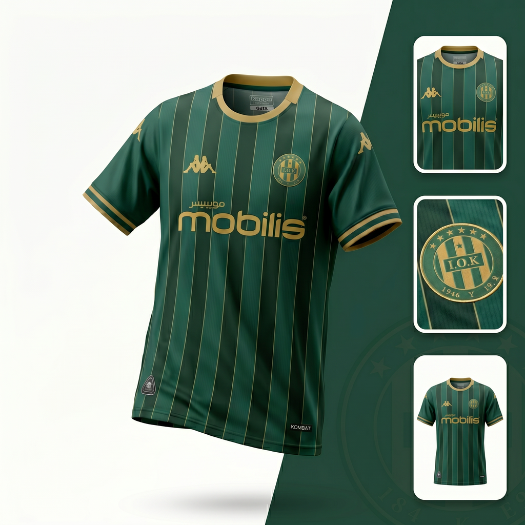 Maillot JSK "IDENTIQUE" - (2026 EDITION) - VERT