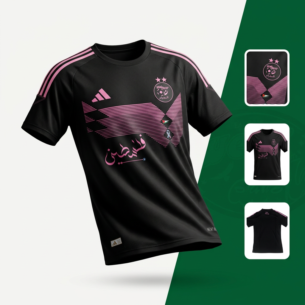 Maillot Algerie Karakou Edition - 24/25 (Rose)