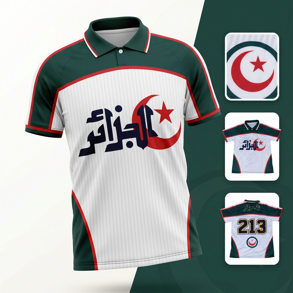 Jersey Vintage ALGÉRIE 🇩🇿 - 2026
