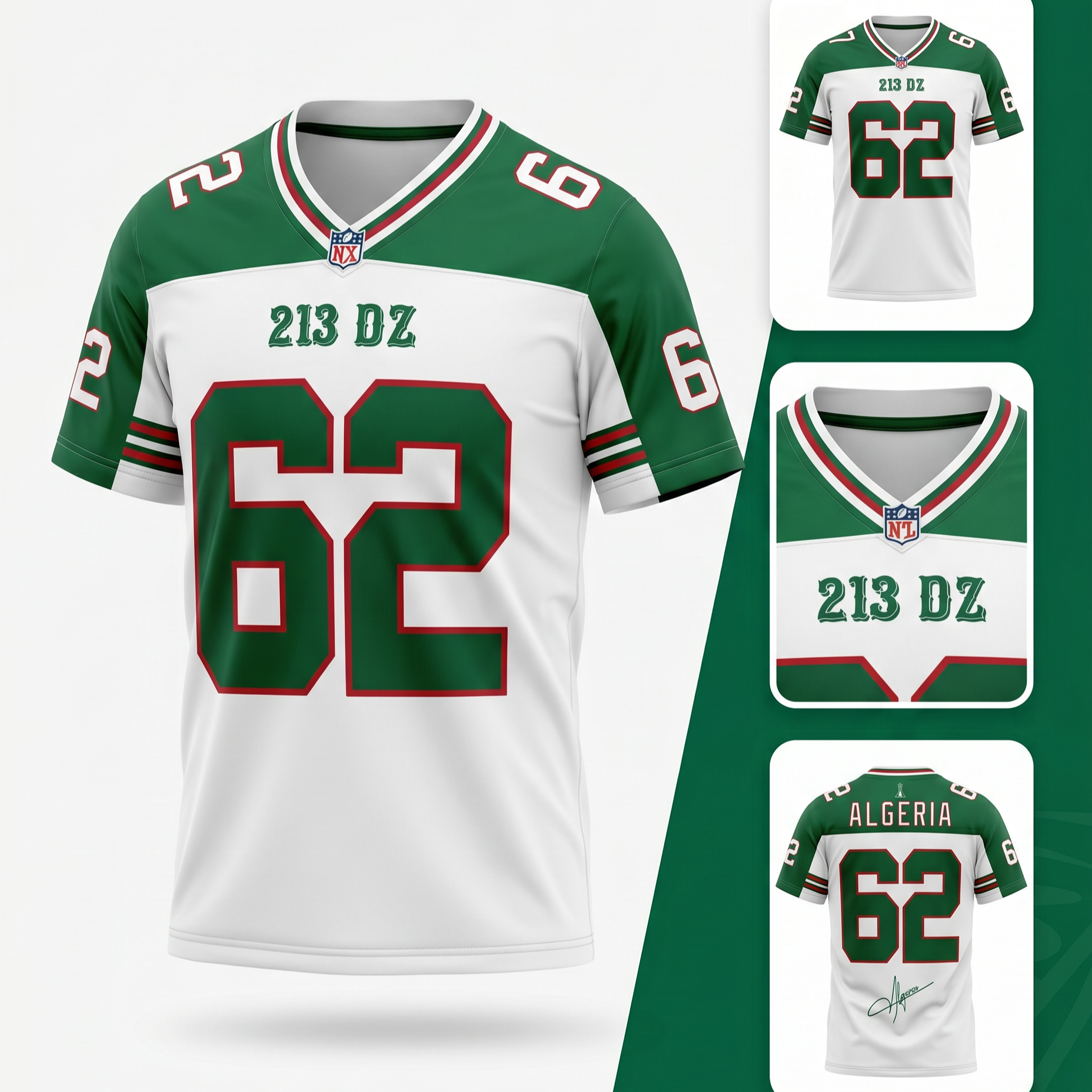 Jersey NFL HX Algerie (+213)