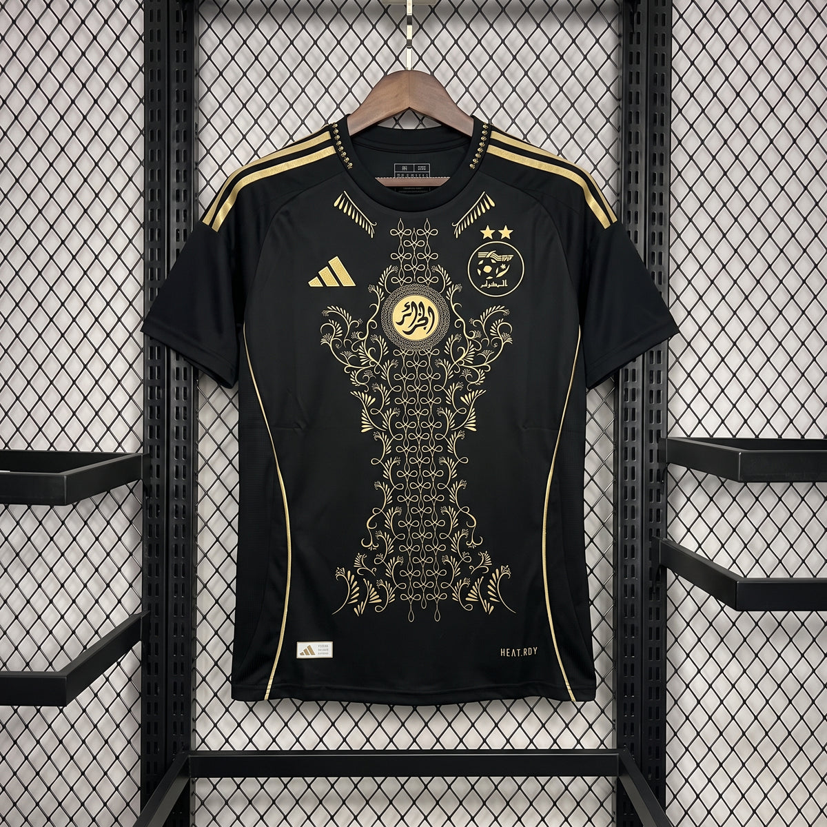 Maillot Algerie Karakou Edition - 24/25 (Noir)