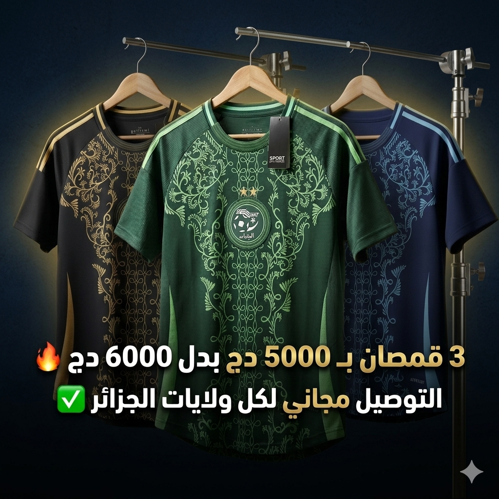 Maillot Algerie Edition 24/25 - Blue (SUPER GOOD)