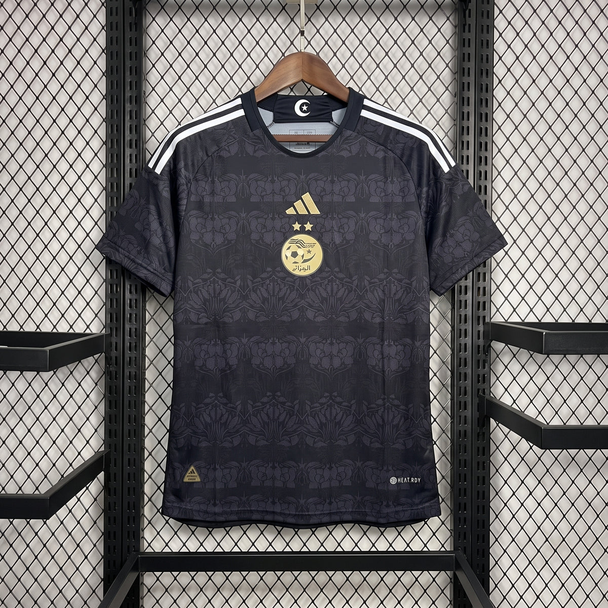 Maillot Algerie "IDENTIQUE" - Coupe de Monde (Noir)