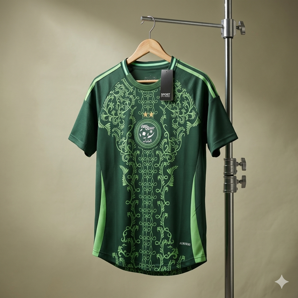 Maillot Algerie Edition 24/25 - Vert (SUPER GOOD)