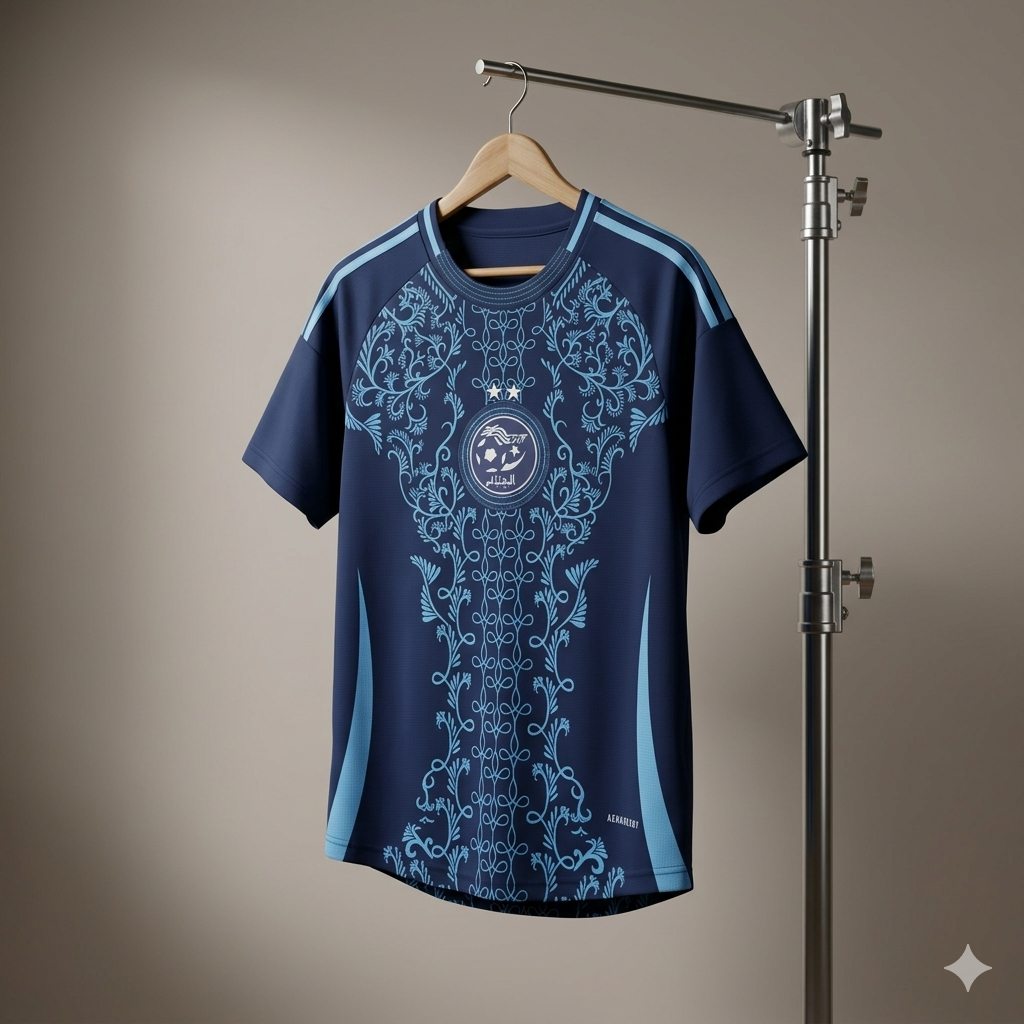 Maillot Algerie Edition 24/25 - Blue (SUPER GOOD)