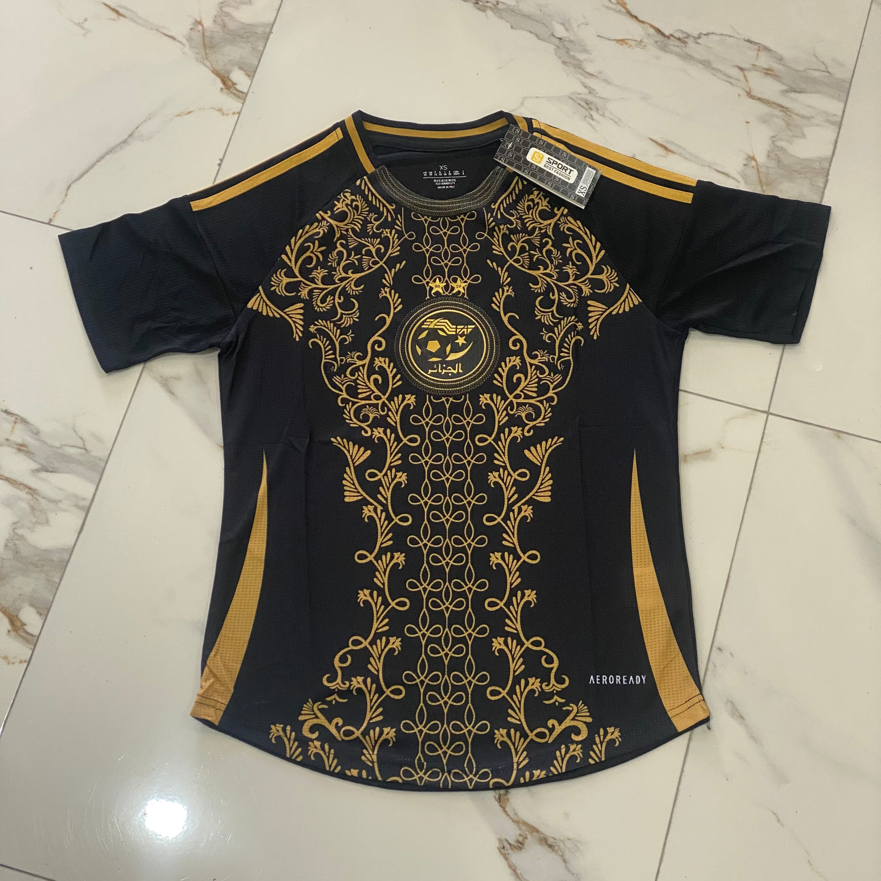 Maillot Algerie Edition 24/25 - Noir (SUPER GOOD)