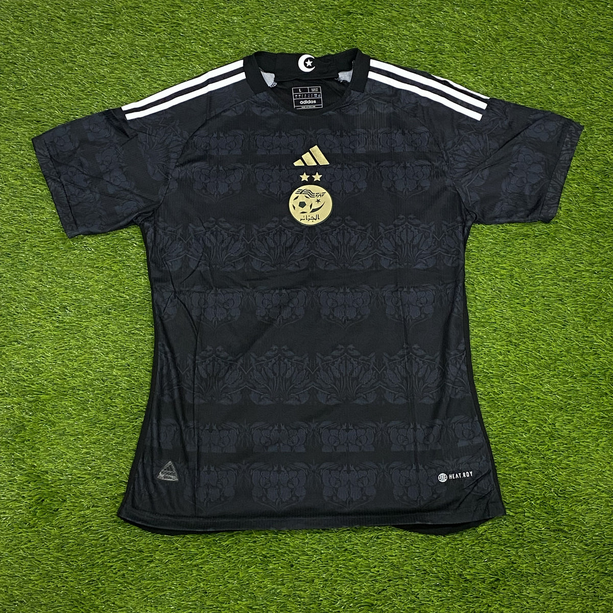 Maillot Algerie "IDENTIQUE" - Coupe de Monde (Noir)