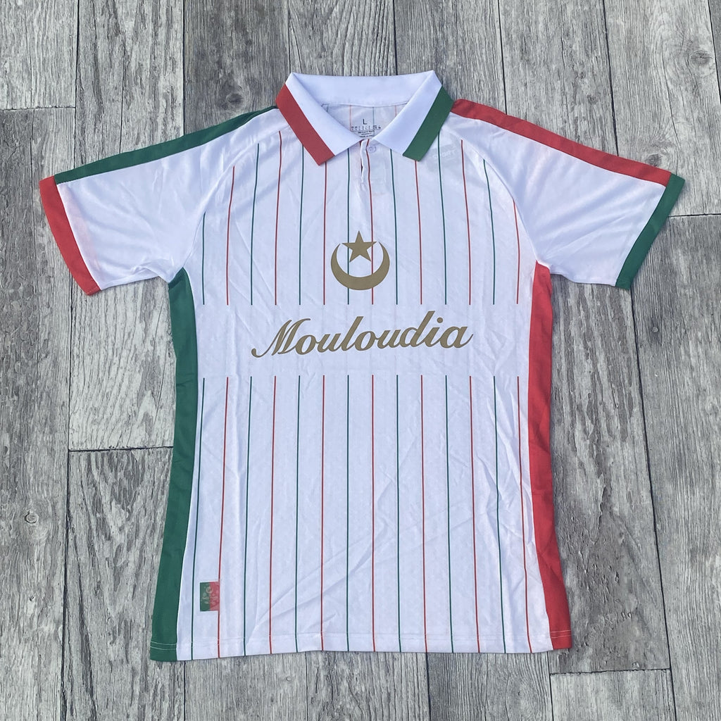 Maillot Mouloudia D'alger - Blanc (SUPER GOOD)