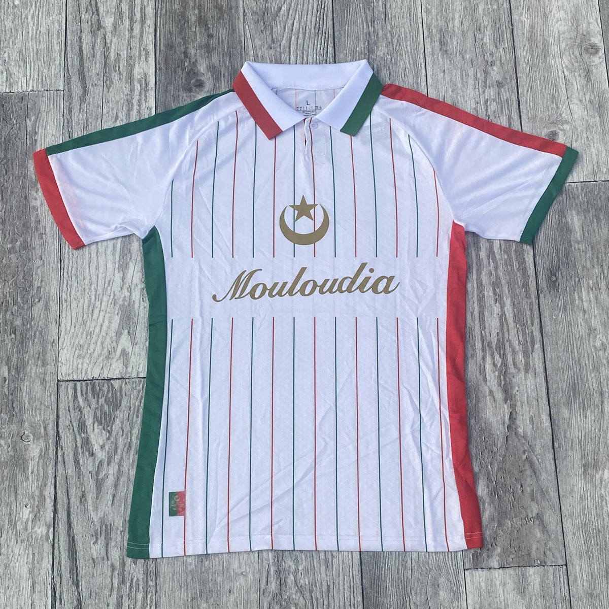 Maillot Mouloudia D'alger - Blanc (SUPER GOOD)