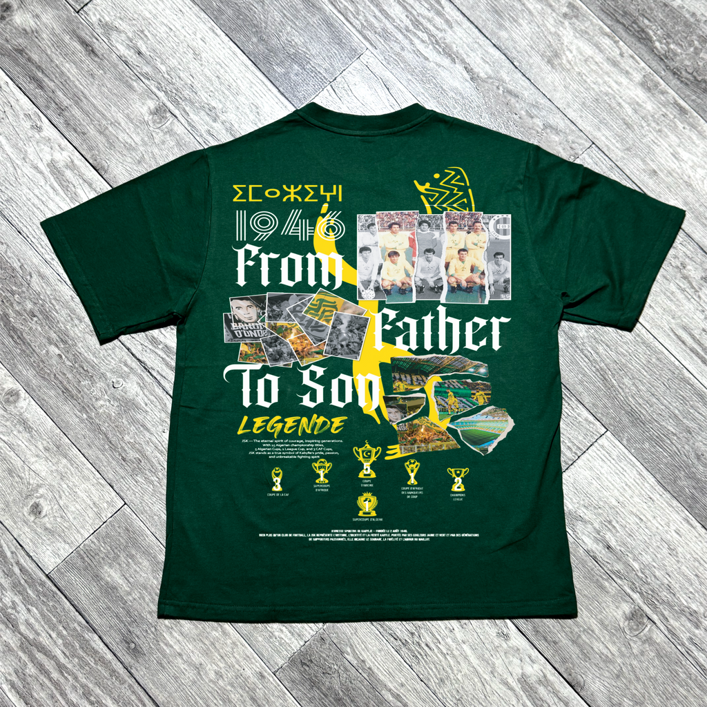 T-SHIRT JSK "DE PÈRE EN FILS" — 80TH EDITION