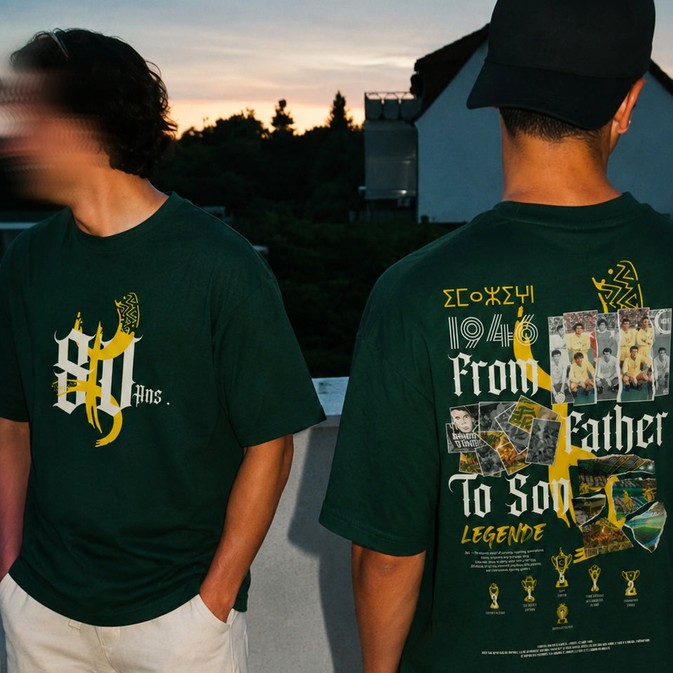T-SHIRT JSK "DE PÈRE EN FILS" — 80TH EDITION
