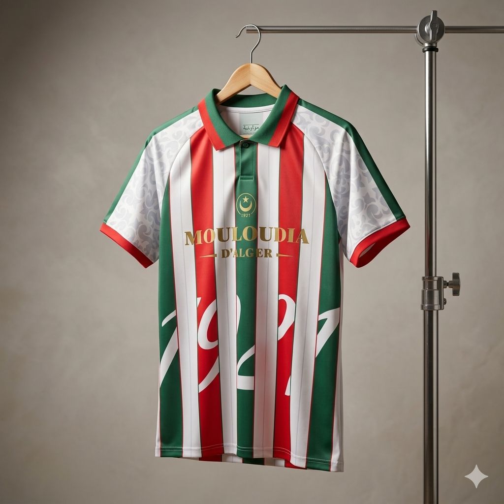 Maillot Mouloudia D'alger - 1921