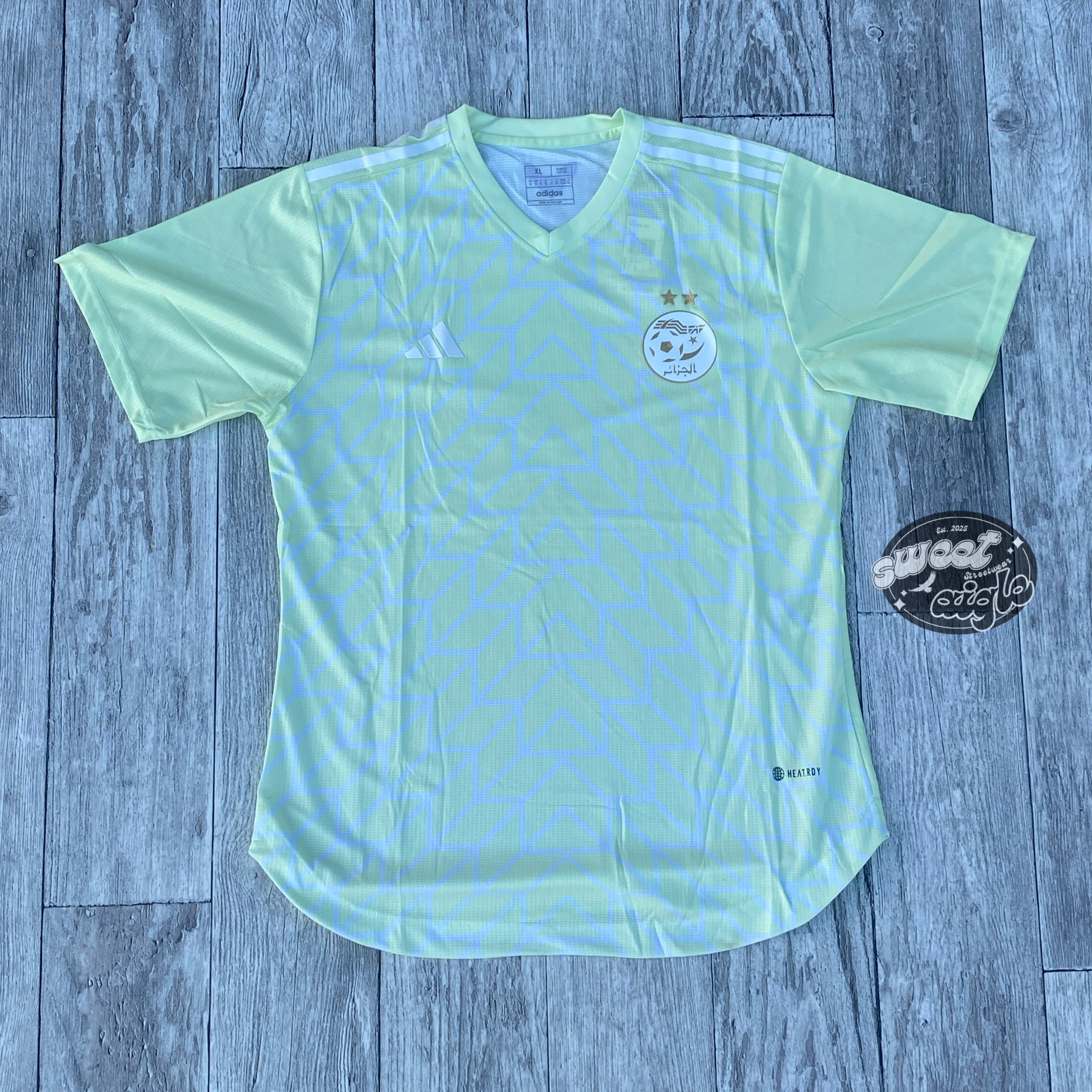Maillot Algerie Vert Pistache - 2025/2026