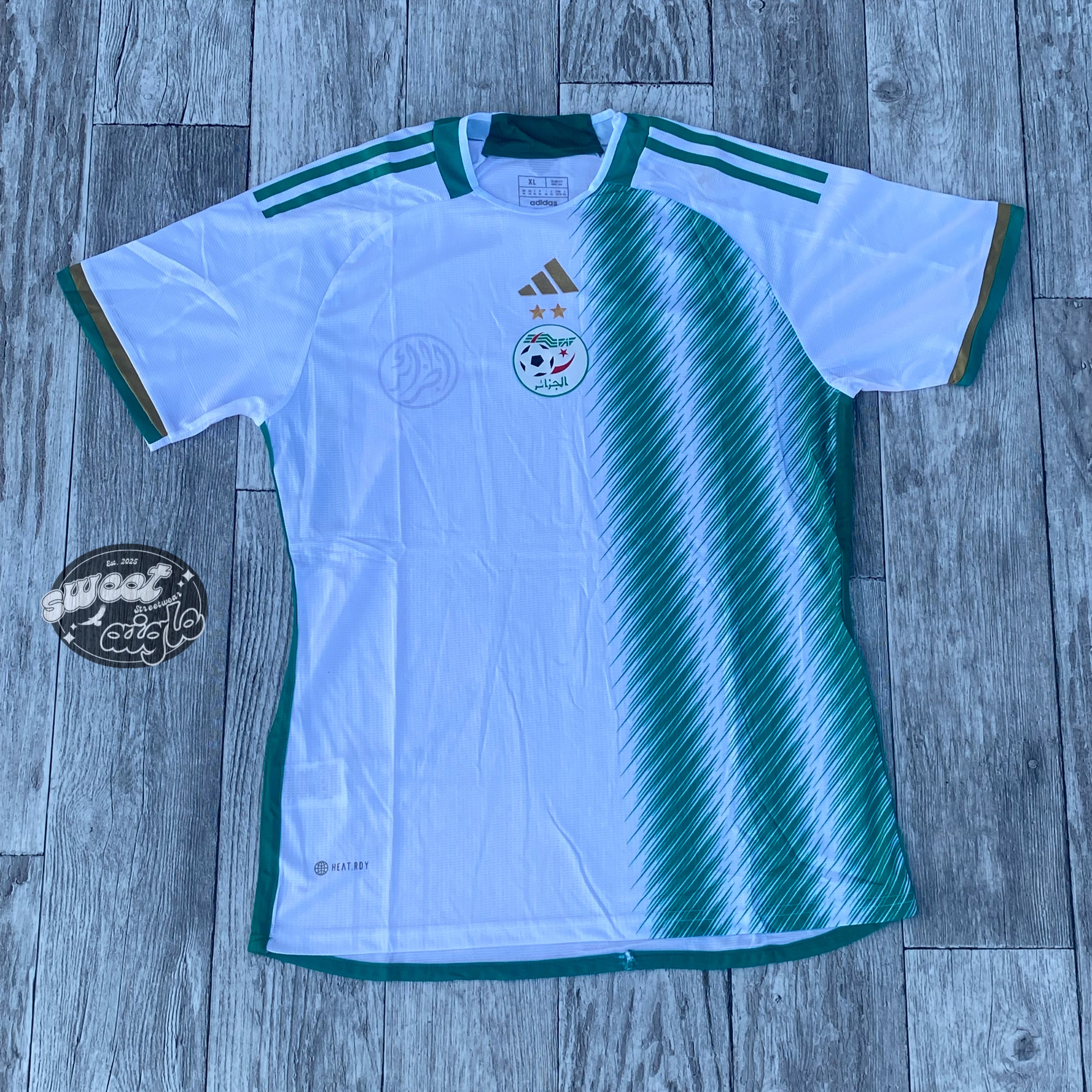 Maillot Algerie "IDENTIQUE ADIDAS" - Blanc