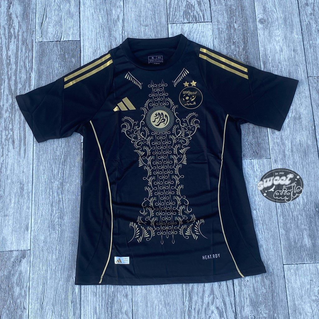 Maillot Algerie Karakou Edition - 24/25 (Noir)