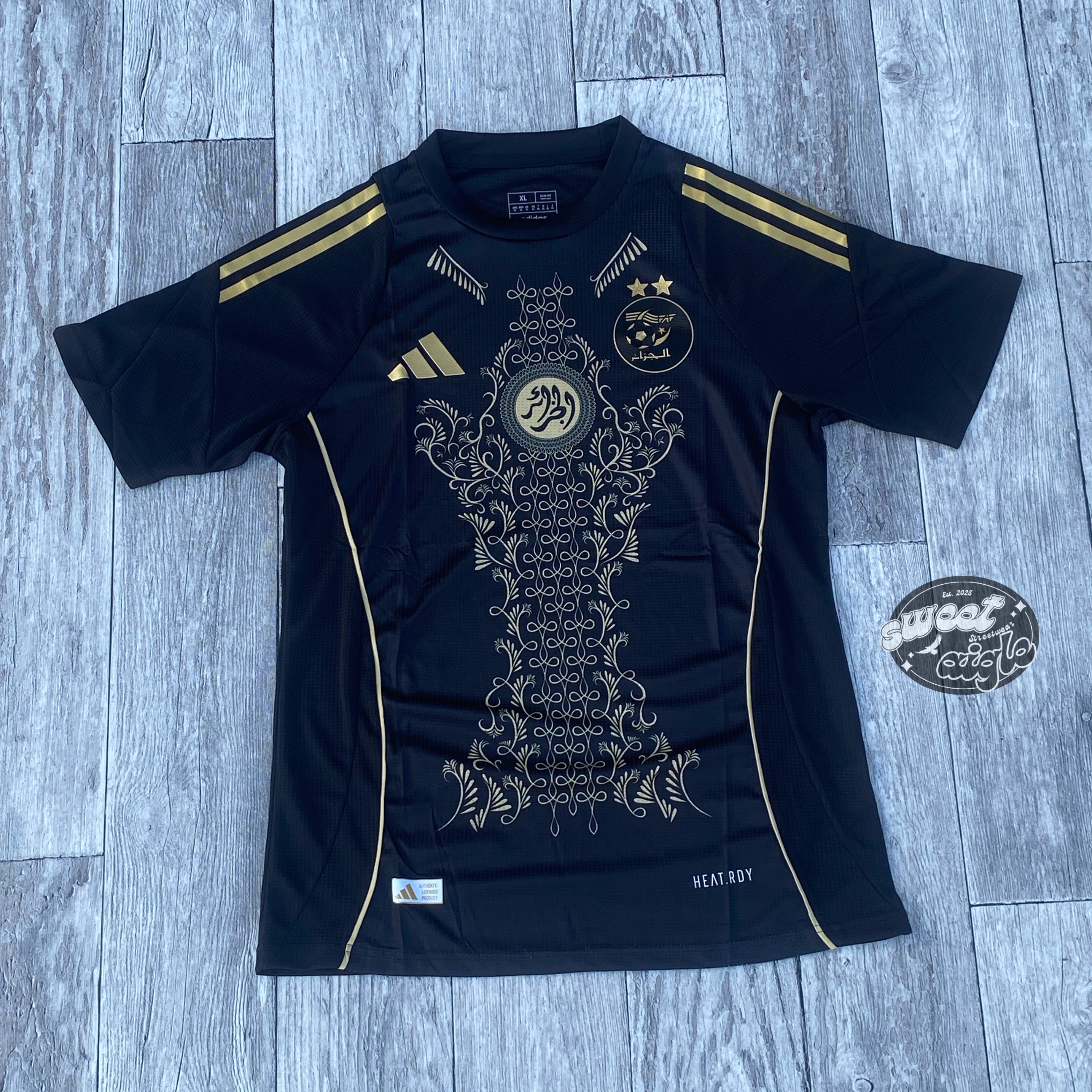 Maillot Algerie Karakou Edition - 24/25 (Noir)