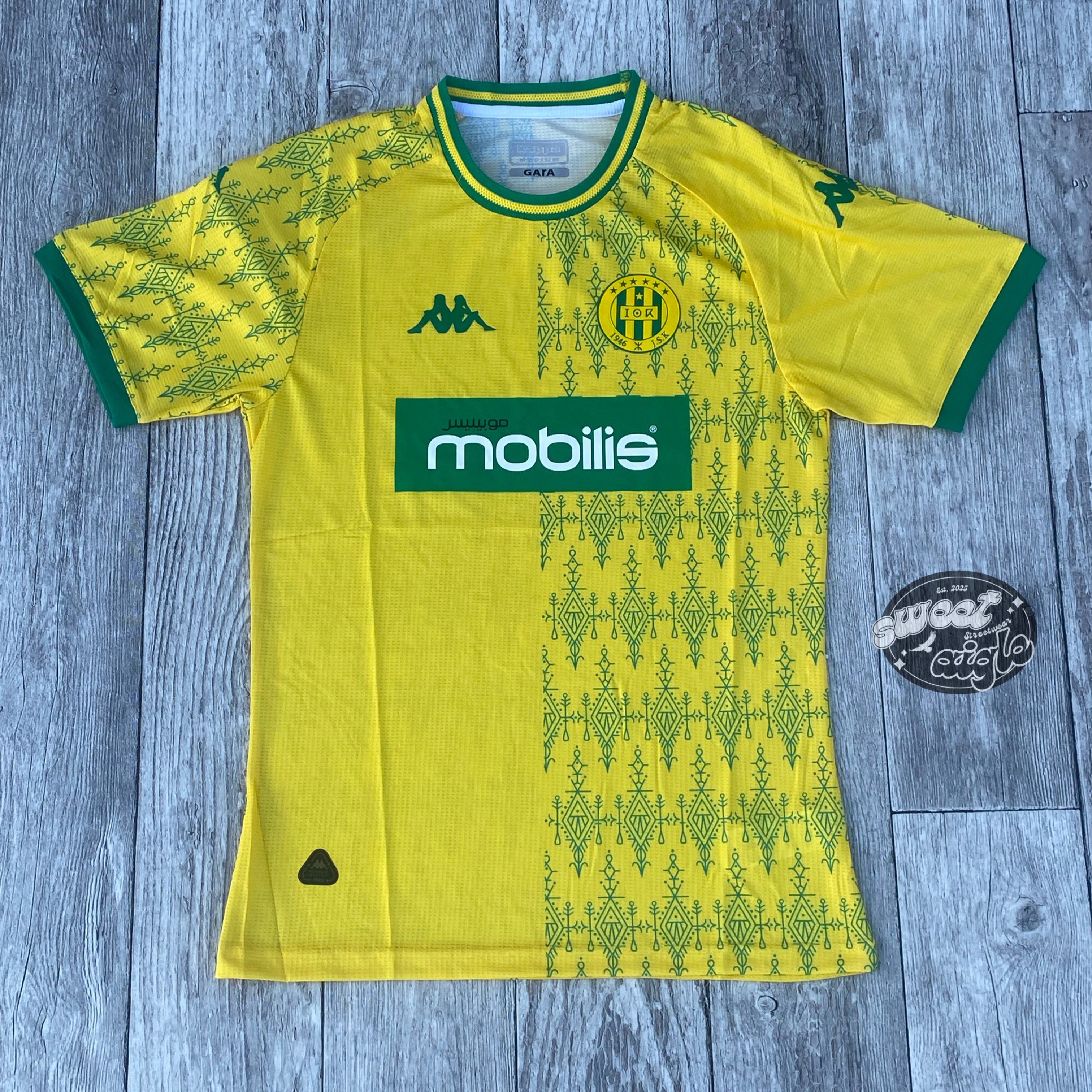 Maillot JSK "IDENTIQUE" - (2025 EDITION) - Jaune
